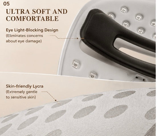 Aevora Glow Mask — LED Red Light Therapy Face Mask