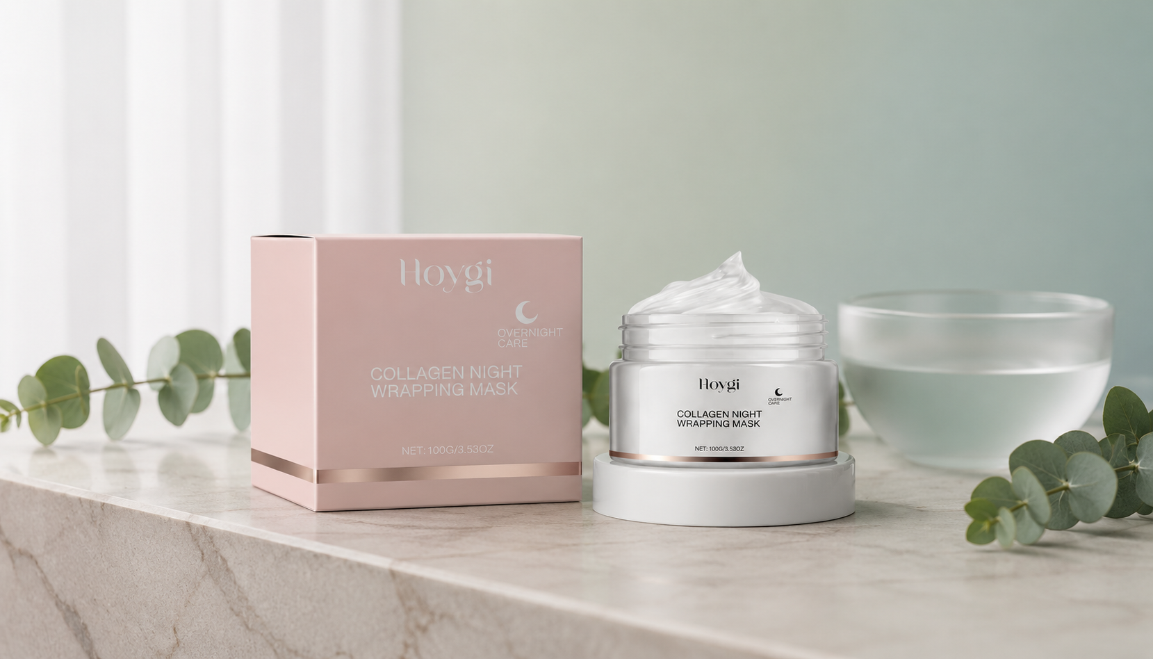 Hoygi Collagen Peel Mask Gentle Moisturizing, Hydrating, Brightening And Moisturizing Skin Peel Mask